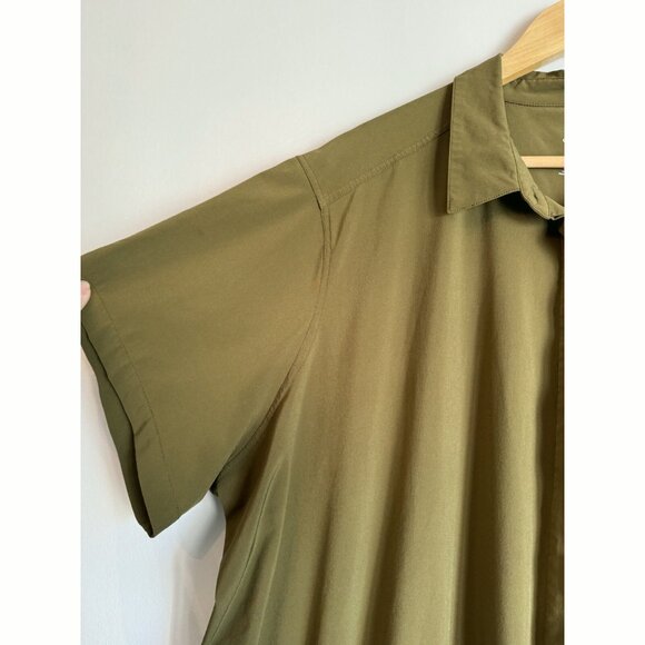 Girlfriend Collective Women’s Green Jumpsuit 5XL Soft Utility Earthy Minimalist - Picture 8 of 12